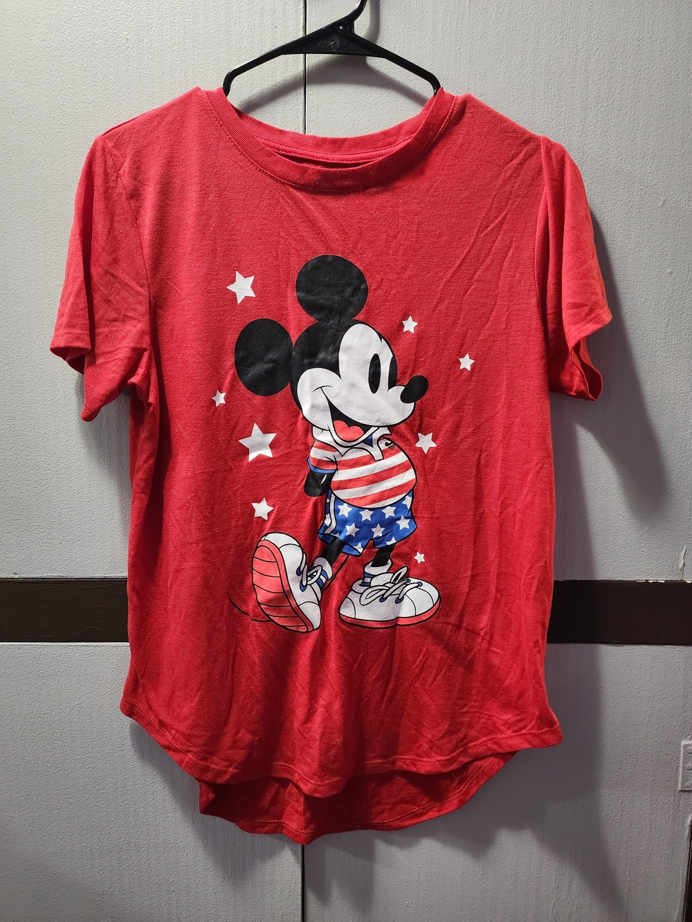 Disney Red Mickey Mouse Graphic Tee